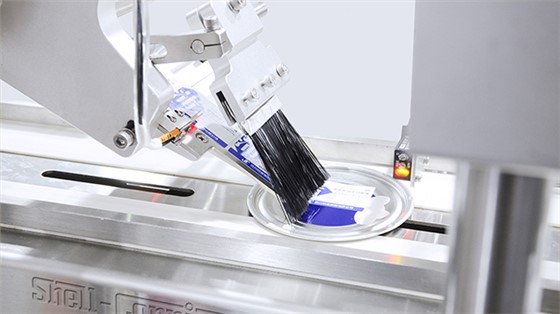 高速分页平面贴标机