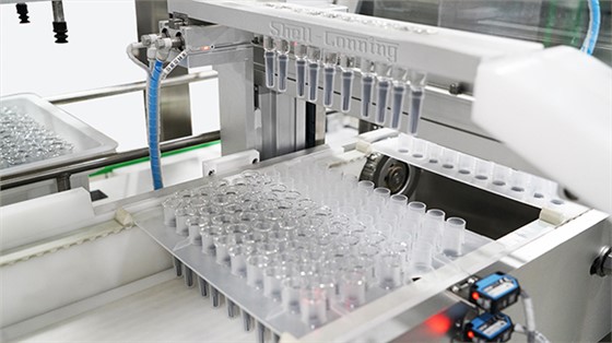 华北制药金坦生物高速高精度贴标机合作案例