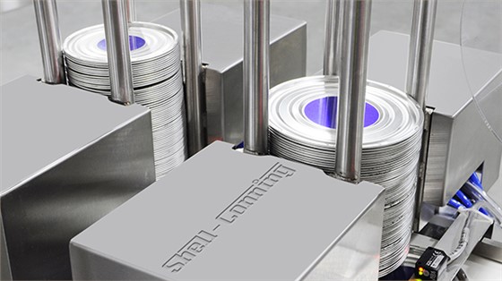 台技光电高速分页贴标机合作案例