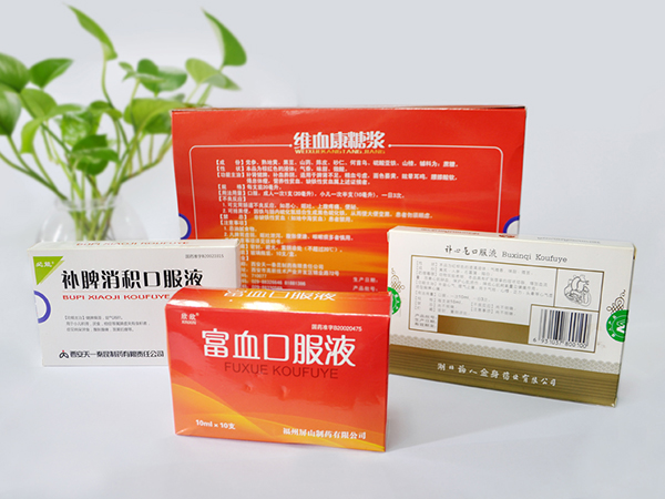 S818纸盒单角封口智能贴标机适用样品1