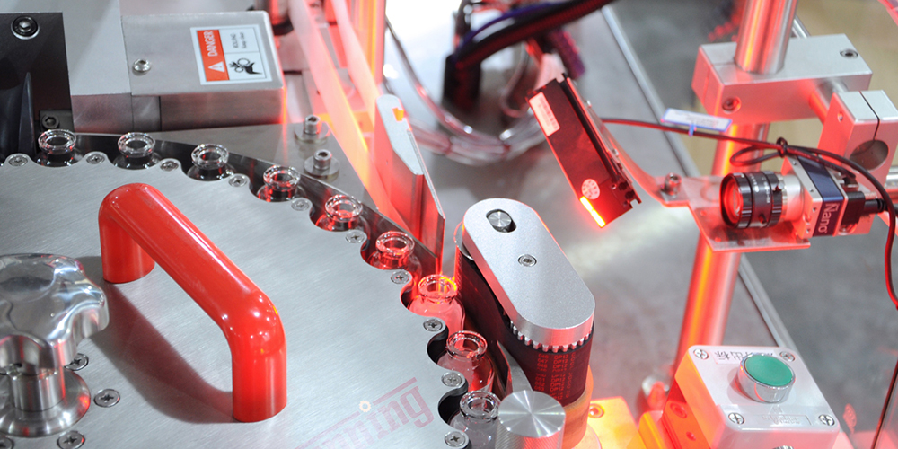 肇庆欧迪斯实业防爆星轮圆瓶贴标机解决方案 肇庆欧迪斯实业防爆星轮圆瓶贴标机解决方案